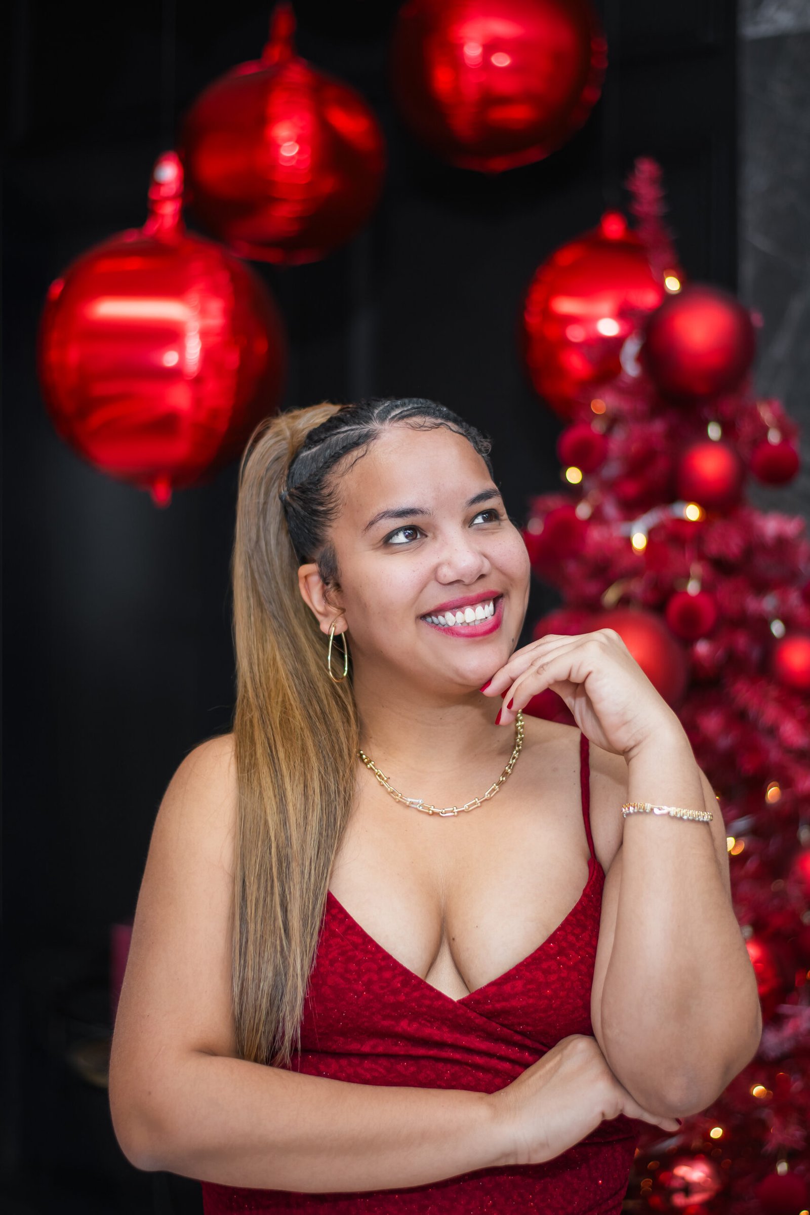 Christmas mini session in Montreal photographed by Keyris Rodriguez