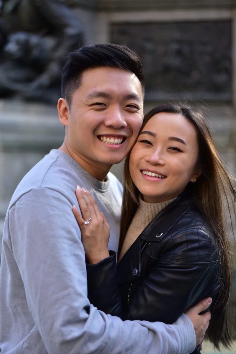 Garik & Leah engagement session in Montreal — photographed by Keyris Rodriguez