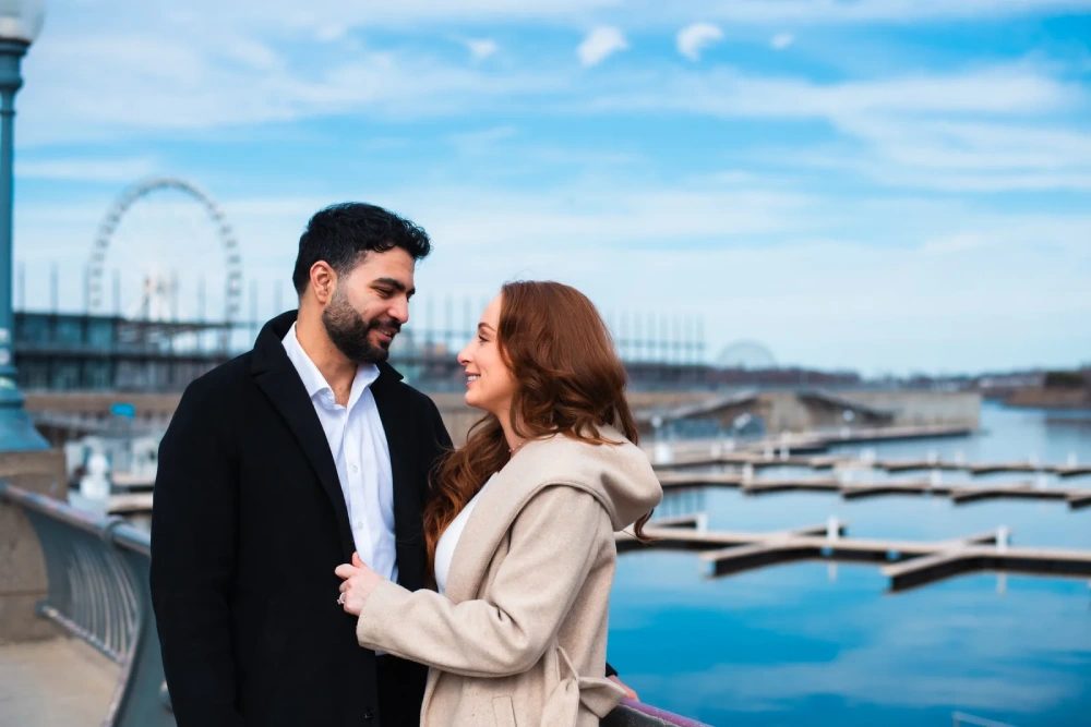 Karin & Shai engagement session in Montreal — photographed by Keyris Rodriguez
