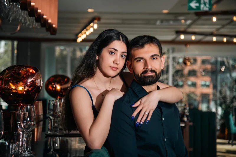 Momo & Saghar engagement session in Montreal — photographed by Keyris Rodriguez