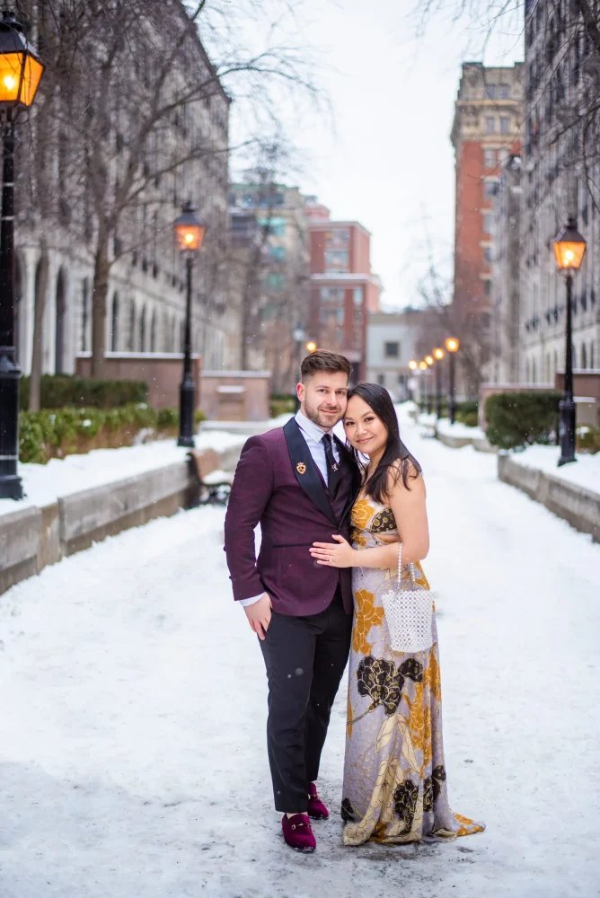 Roberto & Dhalia engagement session in Montreal — photographed by Keyris Rodriguez