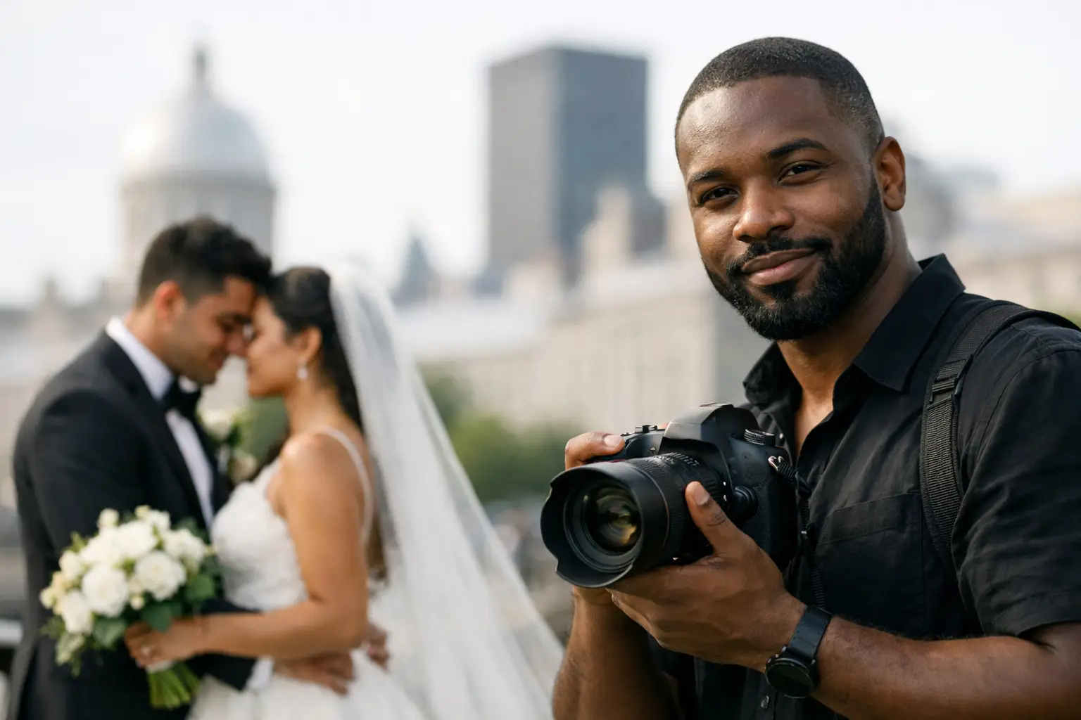 Black & Hispanic Wedding Photographer in Montreal
