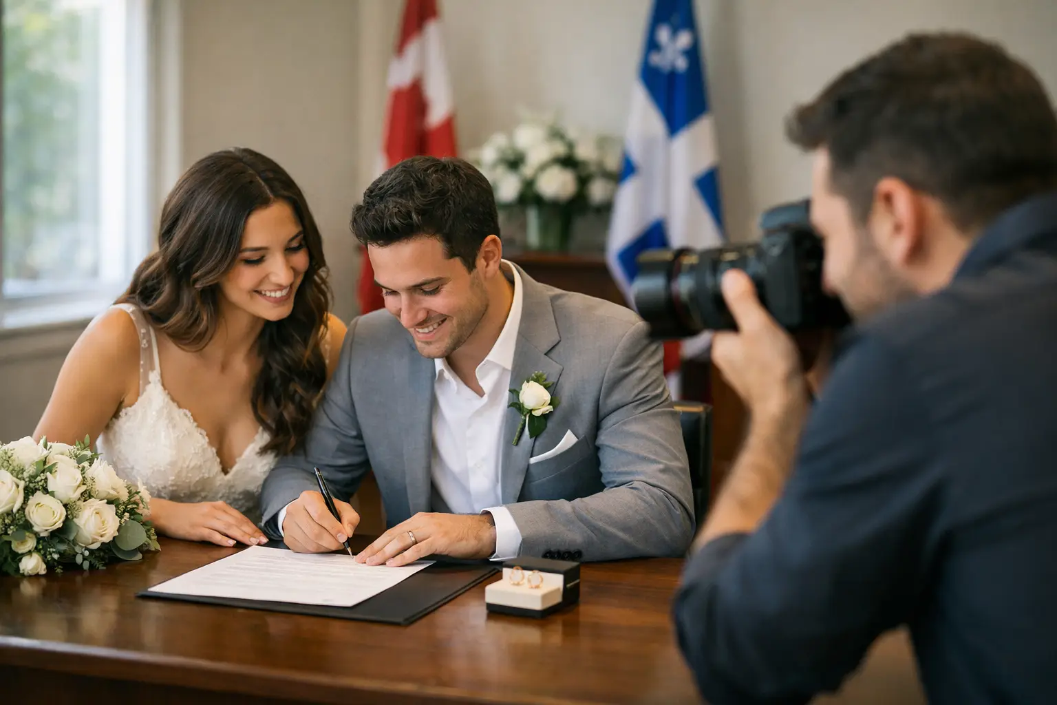 Civil Wedding Photographer in Montreal