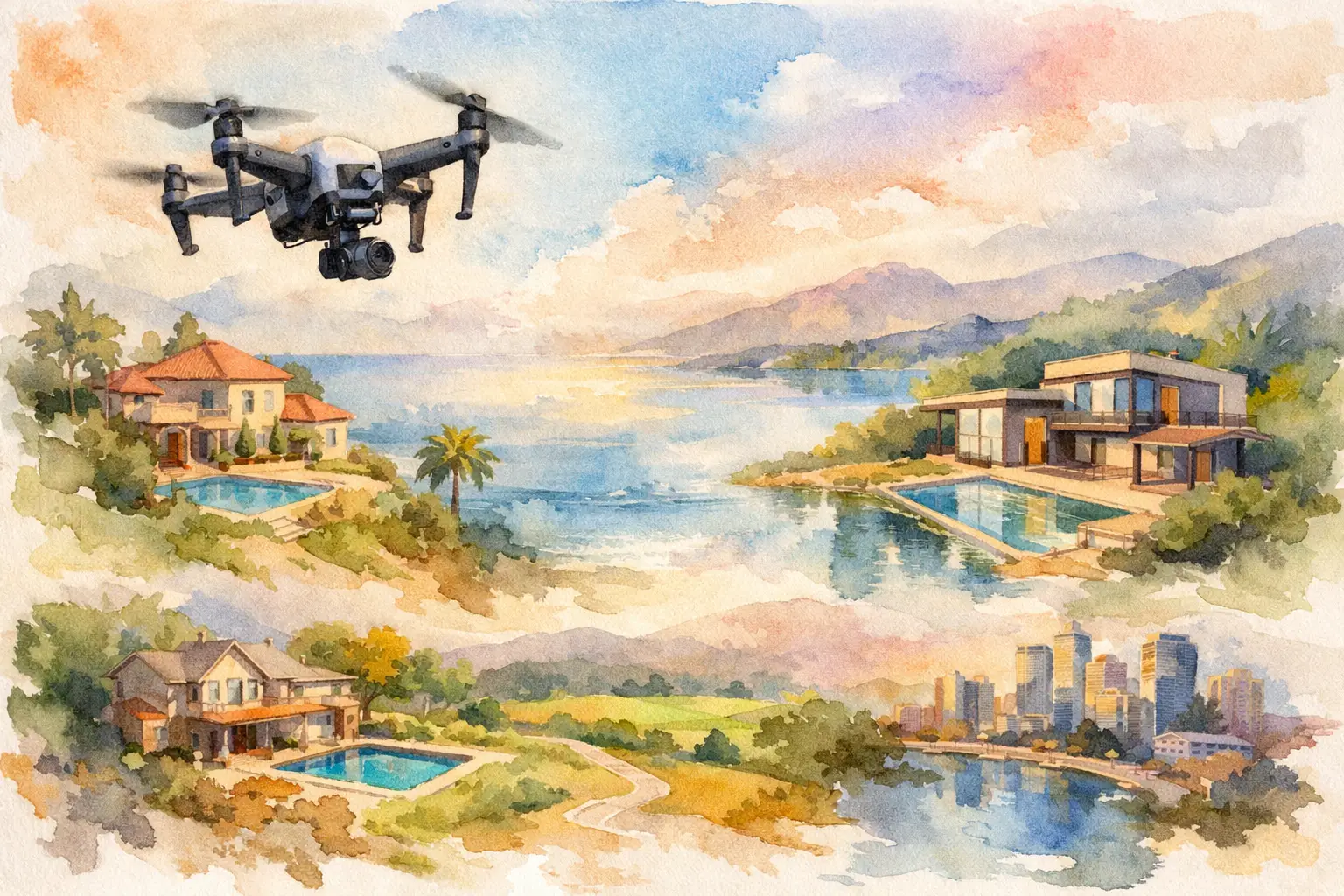8 Real Estate Drone Video Examples That Sell