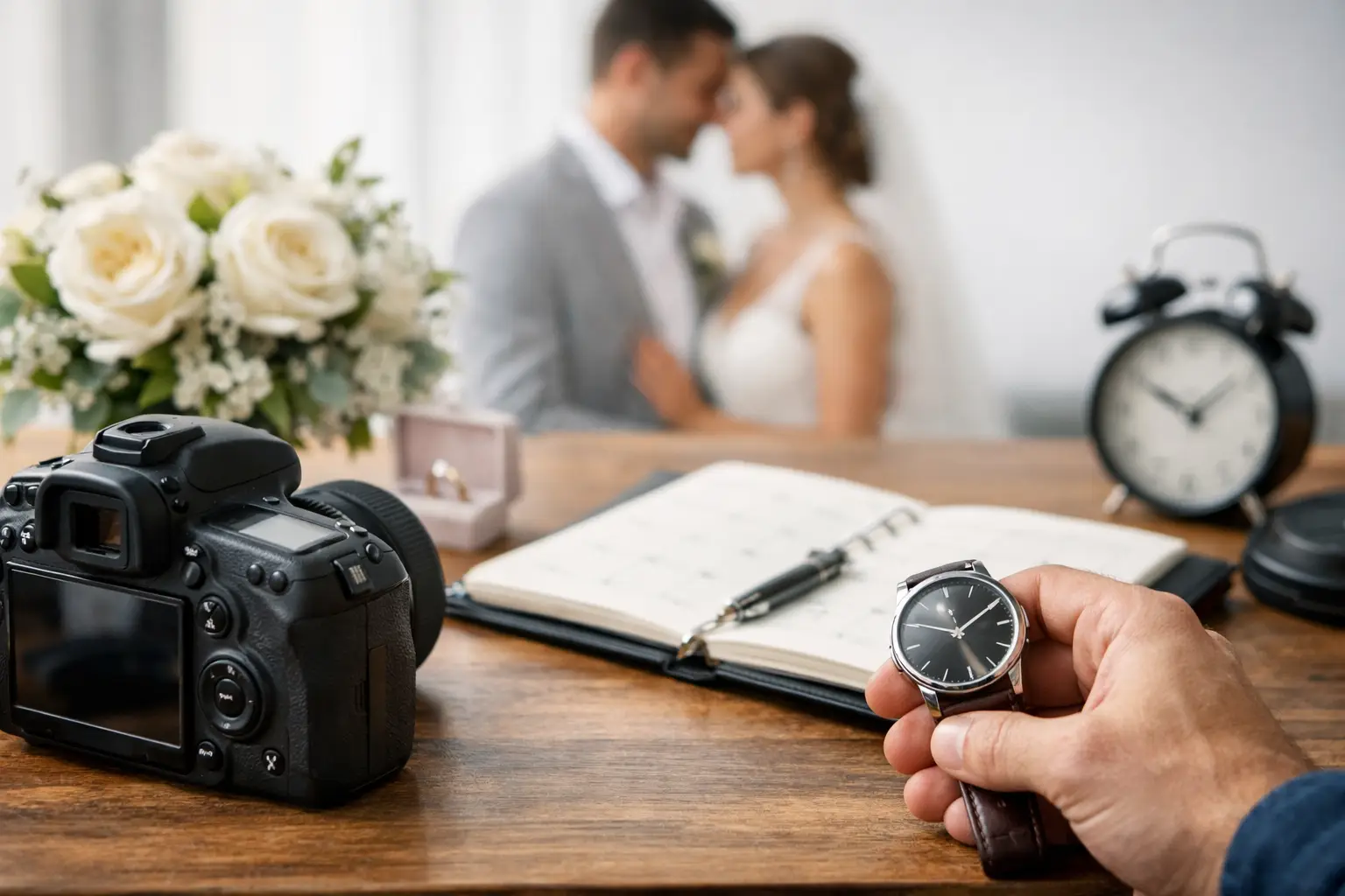 When to Book Wedding Photographer for Your Date