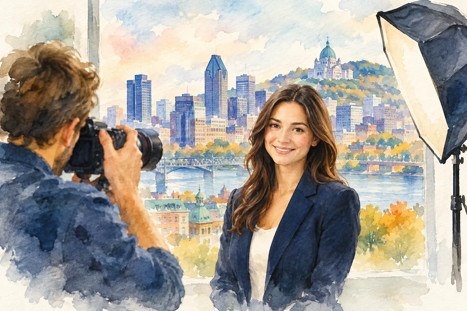 Choosing a LinkedIn Headshot Photographer in Montreal